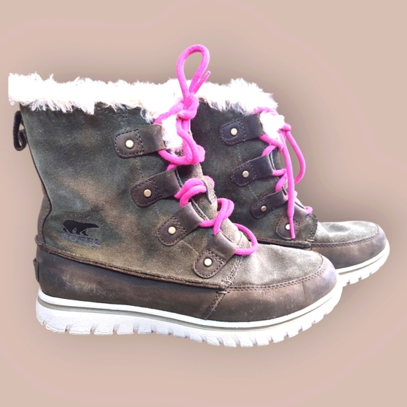 NWOT Sorel Cozy Joan Quarry Boots, 7 - Picture 6 of 8